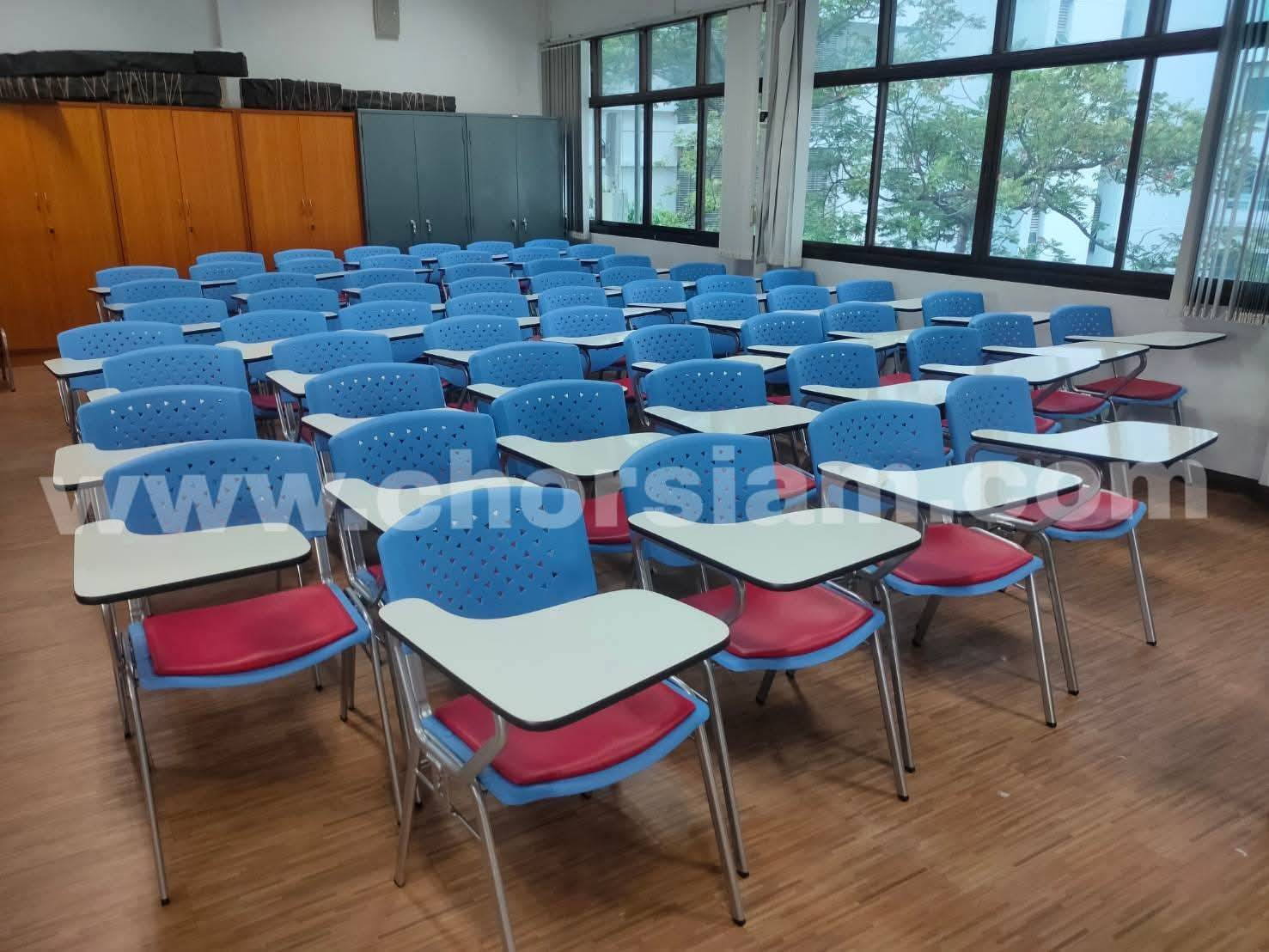 ผลงานเก้าอี้เอนกประสงค์+เก้าอี้เลคเชอร์