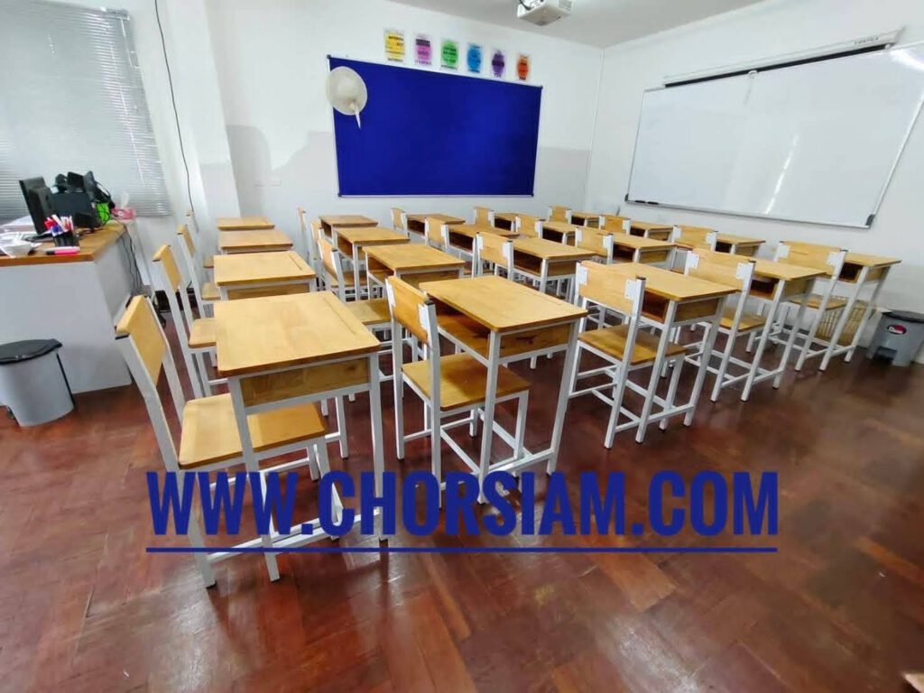 ผลงานชุดโต๊ะนักเรียน - 7