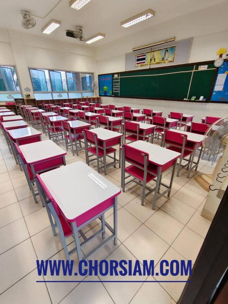 ผลงานชุดโต๊ะนักเรียน - 4