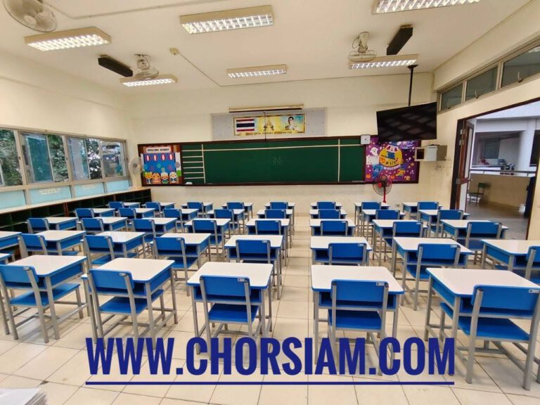 ผลงานชุดโต๊ะนักเรียน - 3