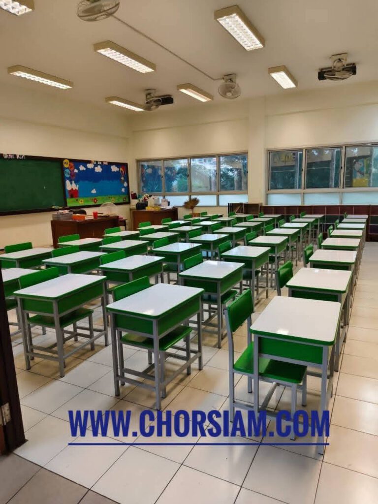 ผลงานชุดโต๊ะนักเรียน - 2