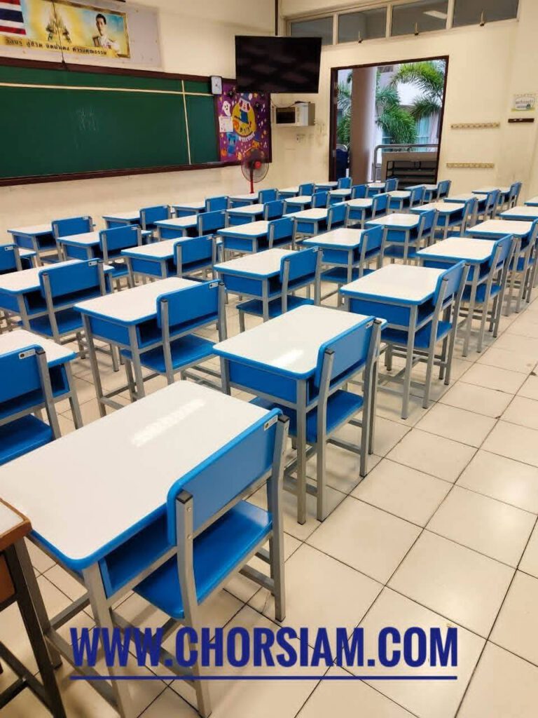 ผลงานชุดโต๊ะนักเรียน - 6