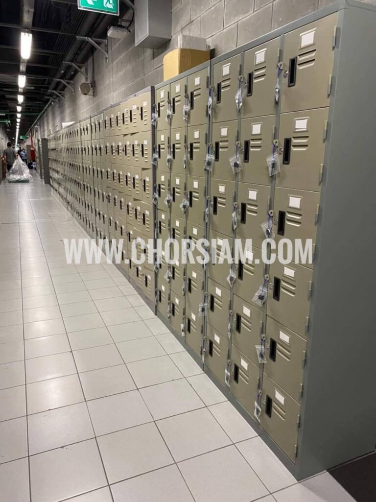 ตัวอย่างผลงานตู้ล๊อคเกอร์ - 2