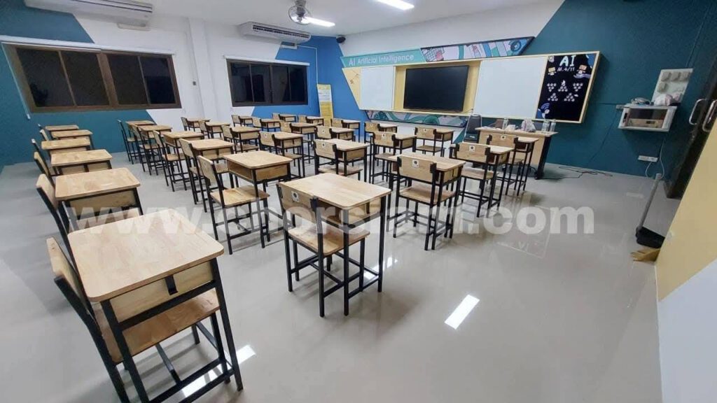 ผลงานชุดโต๊ะนักเรียน - 16