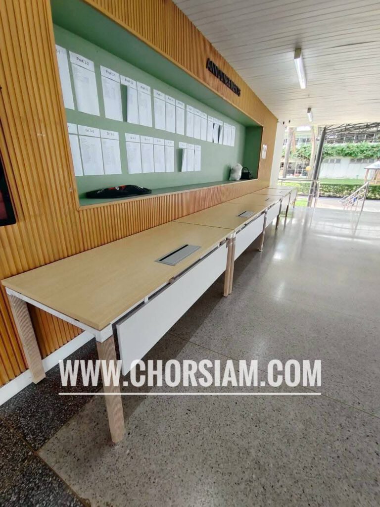 ตัวอย่างโต๊ะเอนกประสงค์ + โต๊ะโรงอาหาร - 9