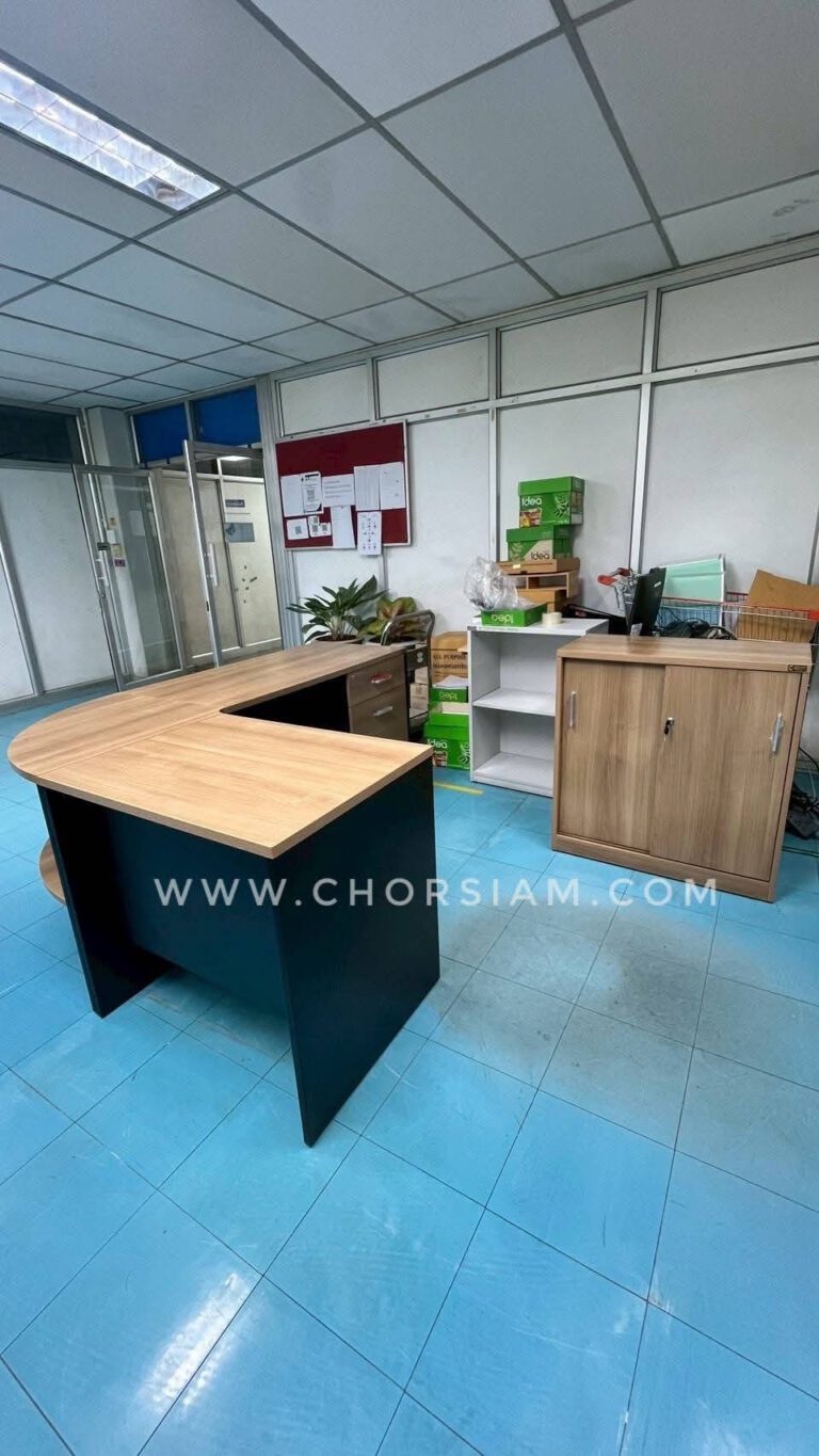 ตัวอย่างผลงานชุดโต๊ะผู้บริหาร - 6