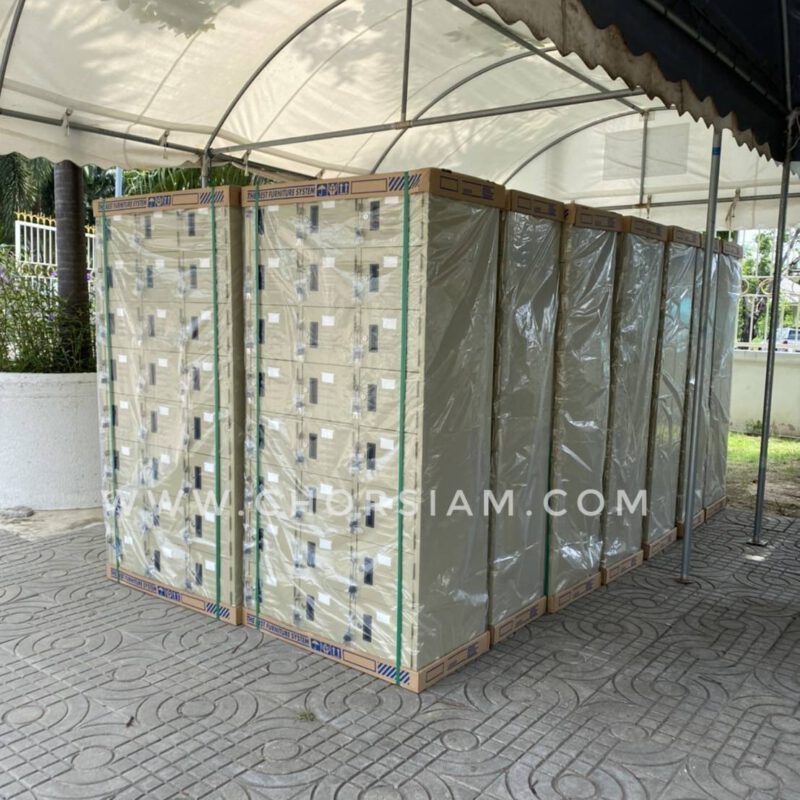 ตัวอย่างผลงานตู้ล๊อคเกอร์